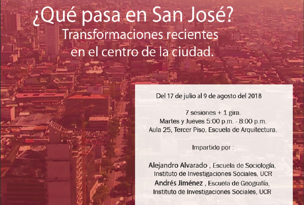  Duración:  martes y jueves, del 17 de julio al 9 de agosto, de 5:00 a 8:00 p. m. en el aula 25, …