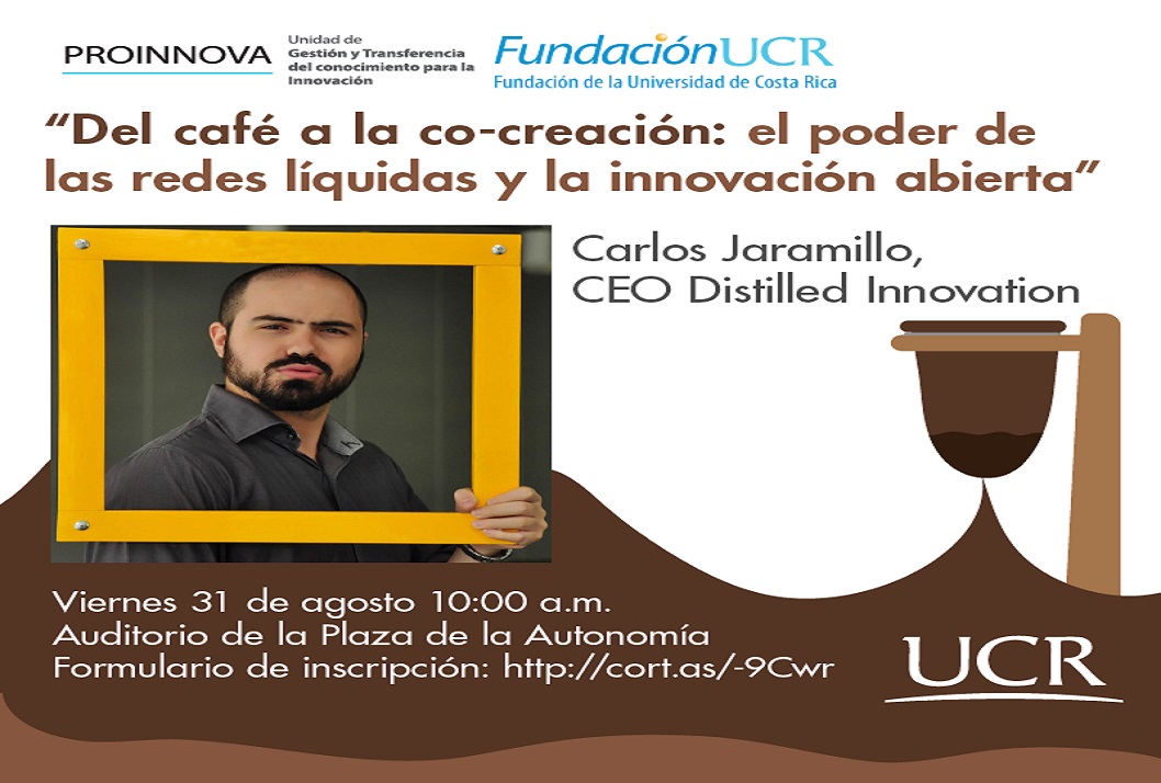  Fecha de la charla: Viernes 31 de agosto, 10:00 a. m. en el auditorio de la Plaza de la …