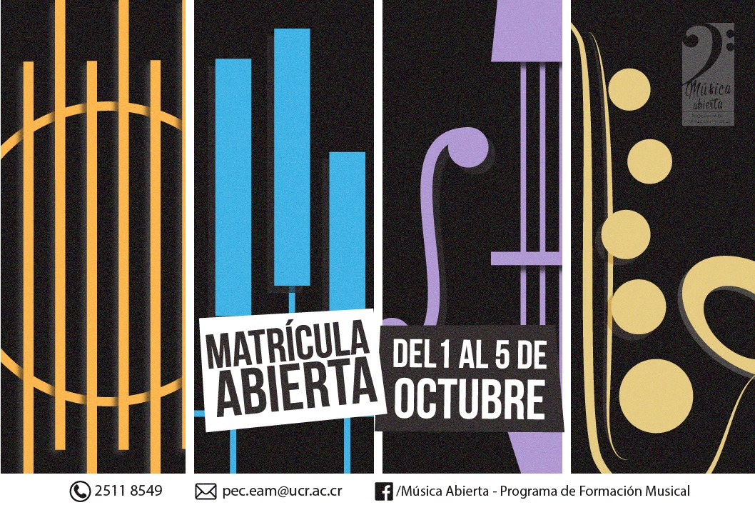  Cursos de instrumento: canto, batería, bajo eléctrico, flauta traversa, guitarra eléctrica y …