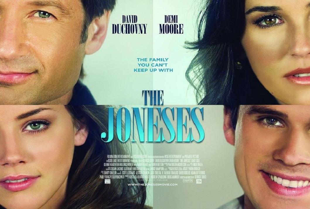  Película: "The Joneses" (2009. EE.UU.  Drama / Comedia) - Para el curso de Mercadeo …