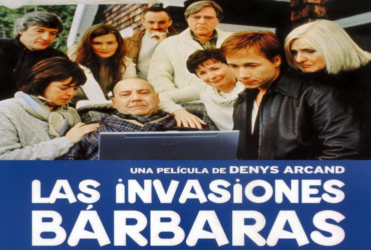  Miércoles 31 de octubre.  Película: "Las Invasiones Bárbaras." (2003. Canadá. Drama)   