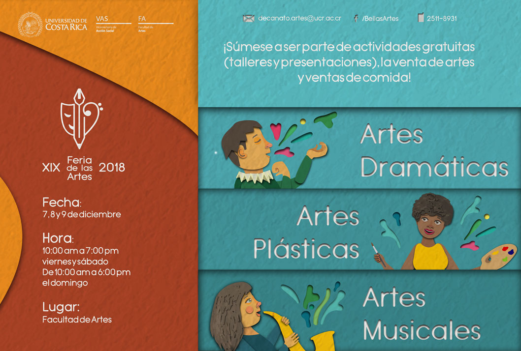  Disfrute de exposición y venta de obra de arte, danza, teatro, conciertos, talleres gratuitos, …