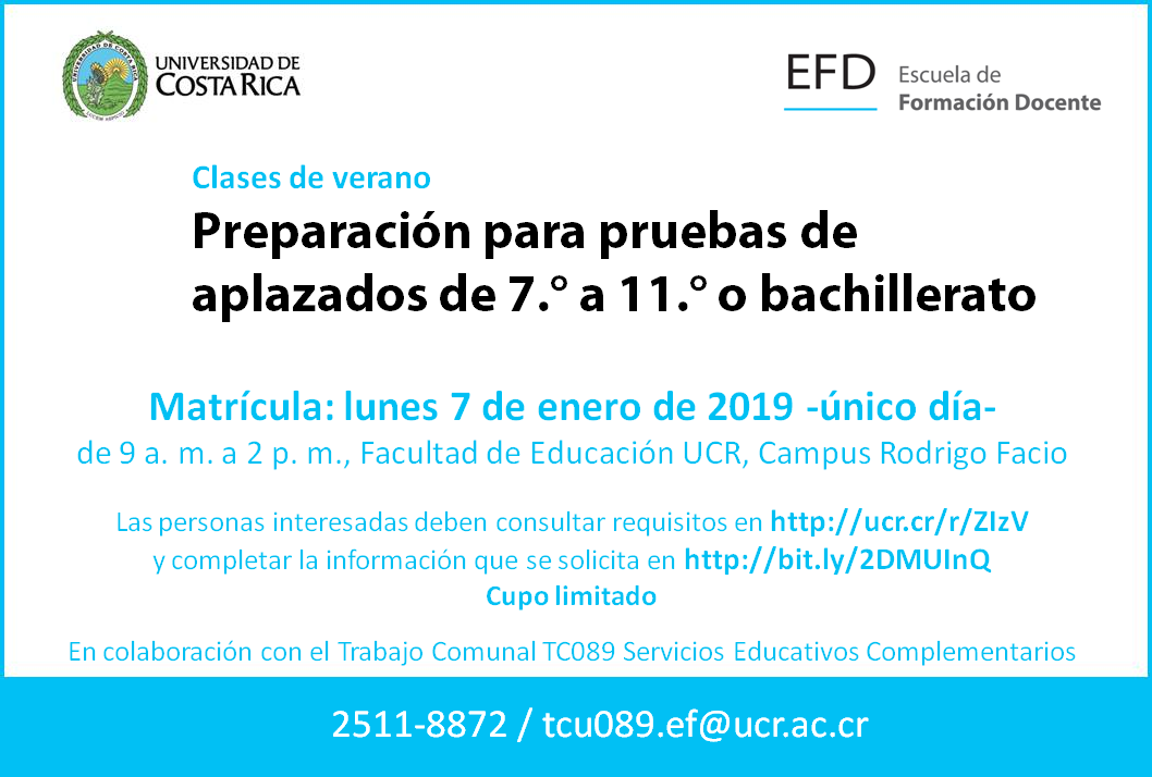  Requisitos de matrícula: Presentar el cuaderno de comunicaciones o carné del colegio. / Si el …
