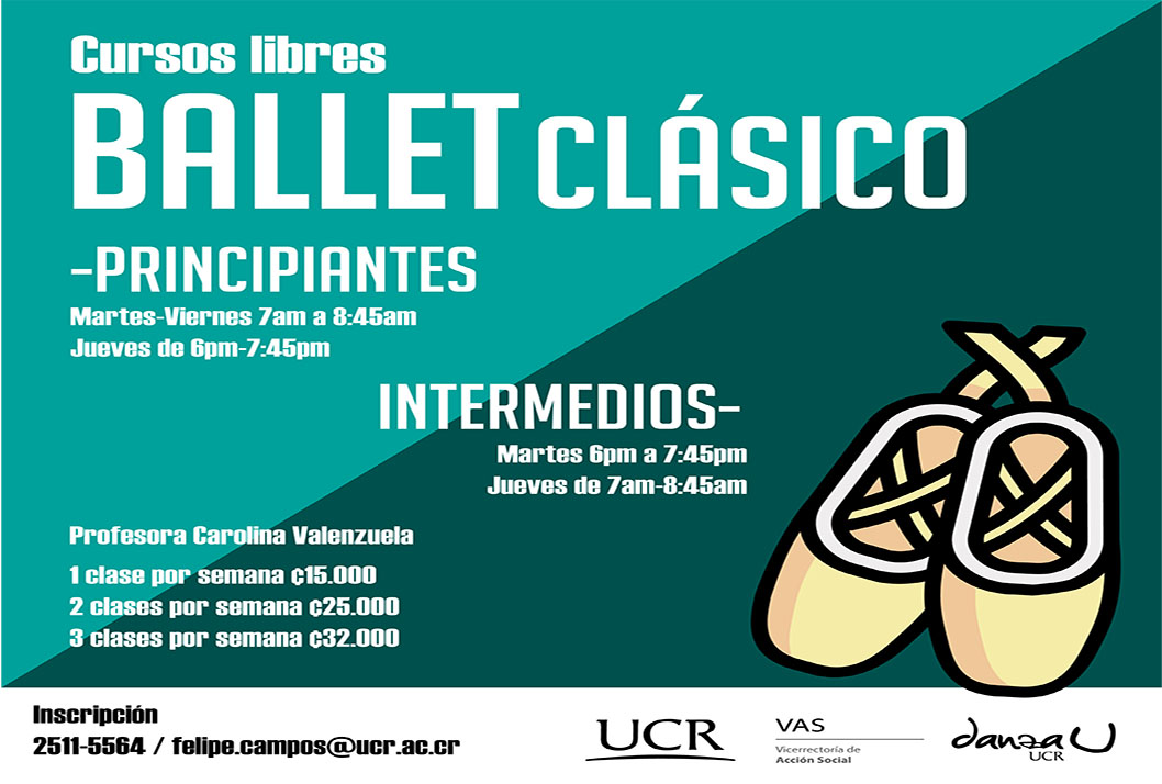  Principiantes: martes y viernes de 7:00 a 8:45 a. m., jueves de 6:00 a 7:45 p. m. Intermedios: …