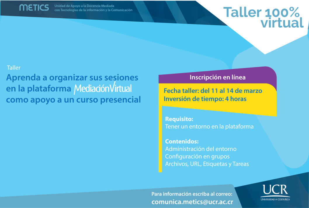  Disponible en Mediación Virtual del 11 al 14 de marzo. Inversión de tiempo: 4 horas. Busca que …