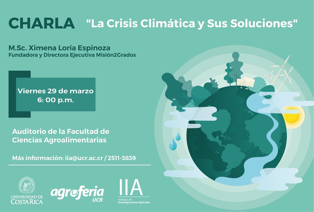  Fecha de la charla: viernes 29 de marzo, 6:00 p. m. en el auditorio de la Facultad de Ciencias …