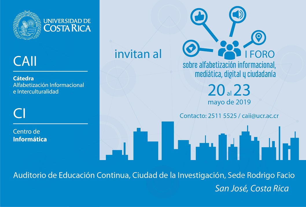  Fecha del Foro: del 20 al 23 de mayo en el Auditorio de Educación Continua (EDUCON), Ciudad de …