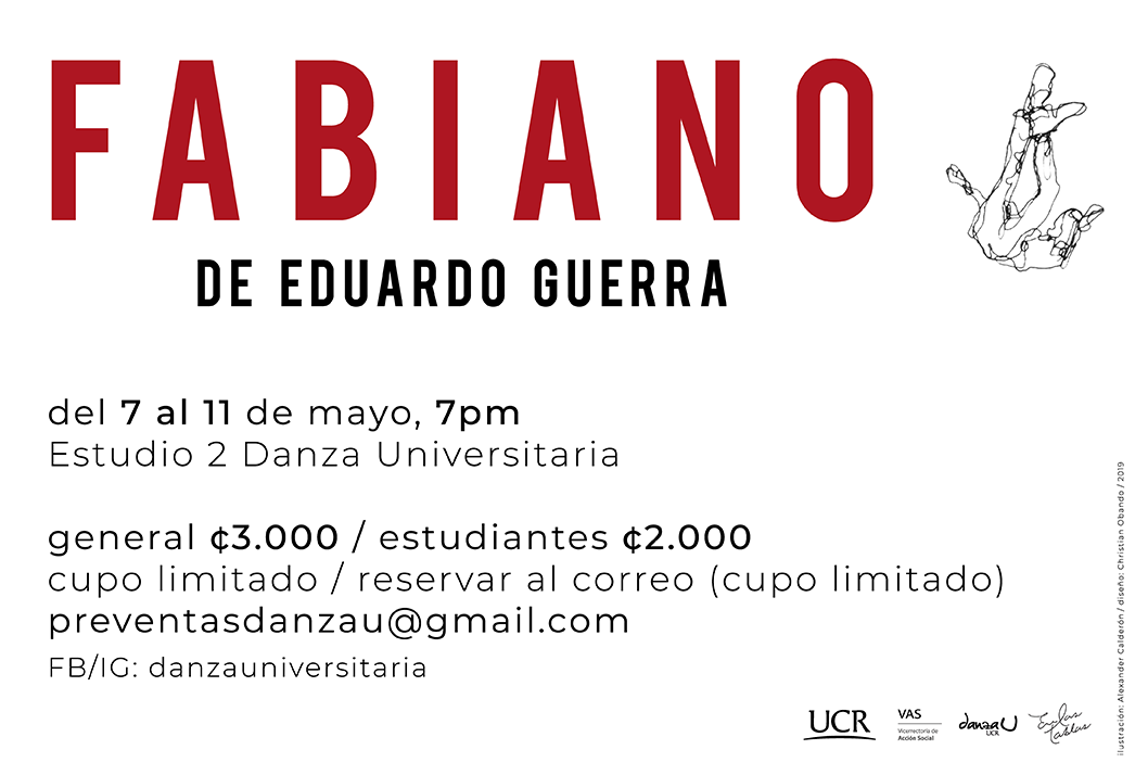  Danza Universitaria presenta FABIANO de Eduardo Guerra, obra sobre la temática del suicidio. …