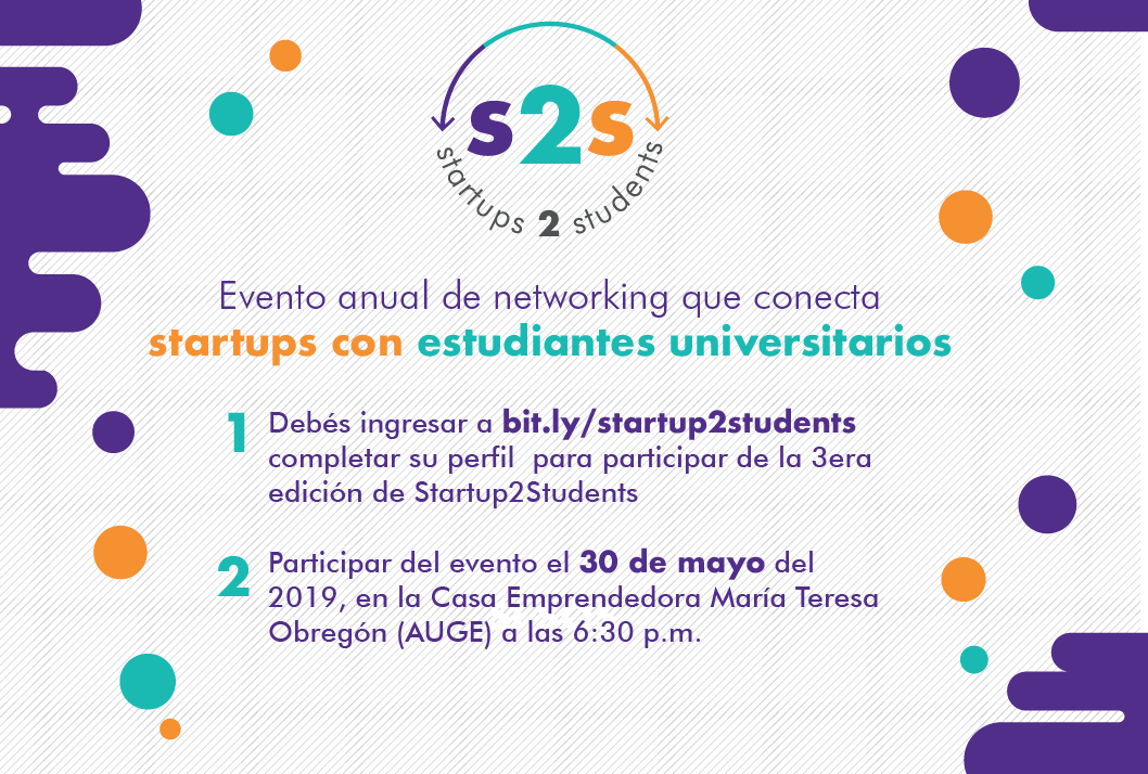  ¿Andás buscando una pasantía? Llegó startup2students, el evento anual de networking que conecta …