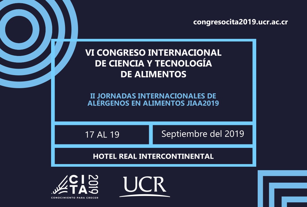  Fechas del Congreso: del 17 al 19 de setiembre en el Hotel Real Intercontinental, San José, …