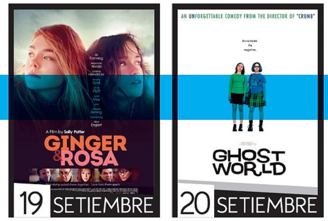  Jueves 19 de setiembre.  Película: GINGER & ROSA (2012. Reino Unido. Drama) Viernes 20 de …