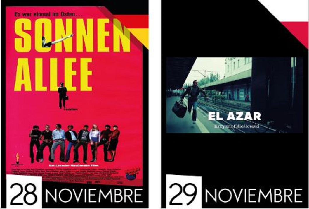  Jueves 28 de noviembre, 6:30 p. m.  Película: "Avenida del Sol" (Sonnenallee) (1999. …