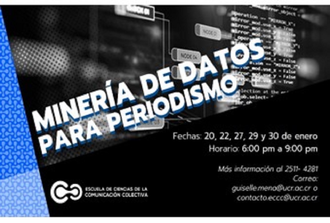  Duración: 20, 22, 27, 29 y 30 de enero, de 6:00 a 9:00 p. m. en la Escuela de Ciencias de la …