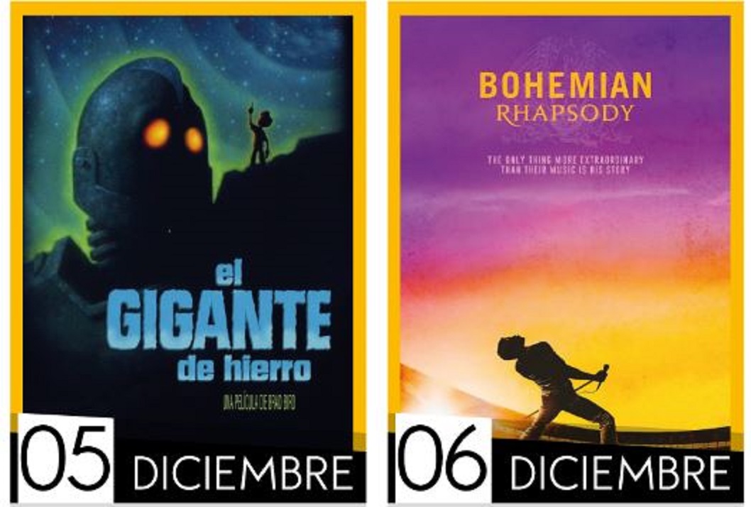  Jueves 5 de diciembre. Película: "EL GIGANTE DE HIERRO" (1999.  EE.UU. …