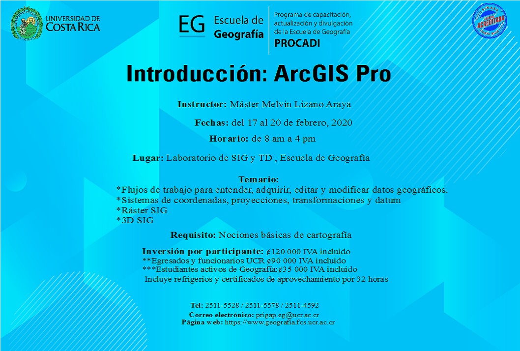 Duración: del 17 al 20 de febrero del 2020,de 8:00 a. m. a  4:00 p. m. en el Laboratorio de …