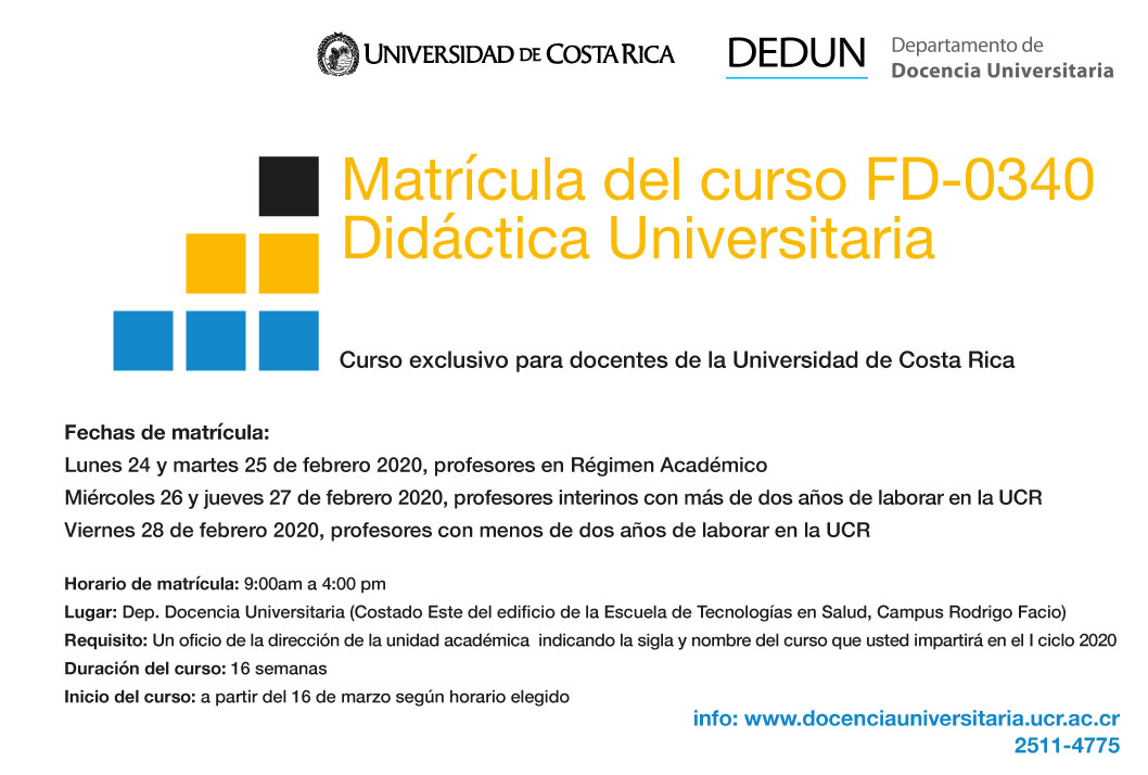  Inscripción de profesorado en Régimen Académico (docentes en propiedad): lunes 24 y martes 25 de …