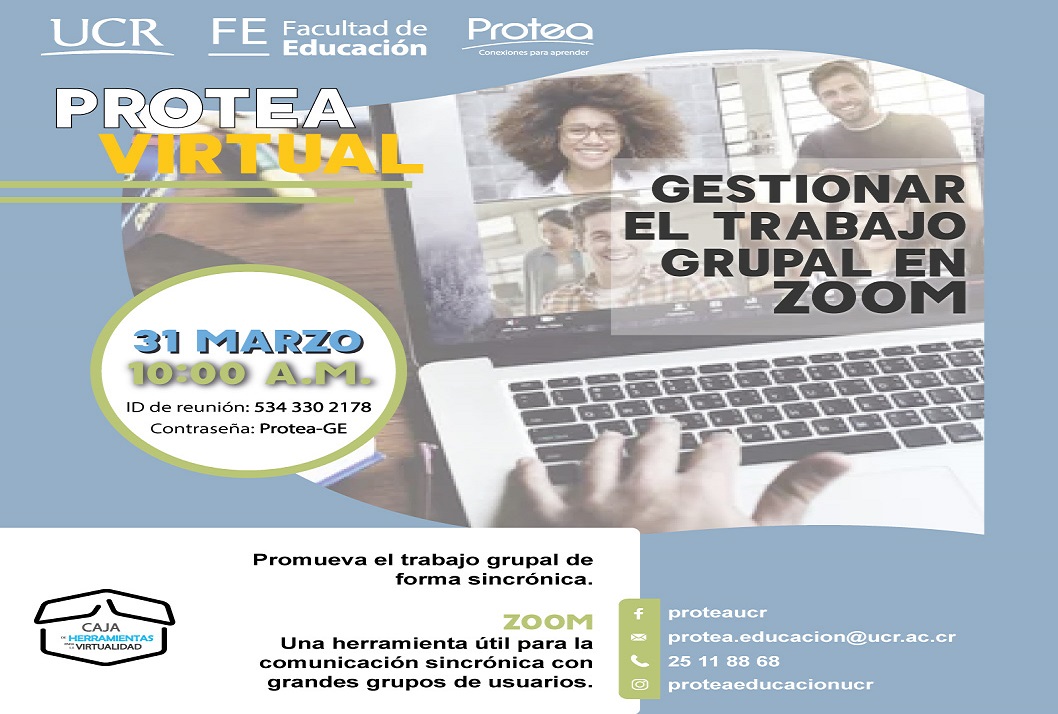  Información para unirse a la sesión virtual: ID de reunión: 740 579 740   Contraseña: 238238 …