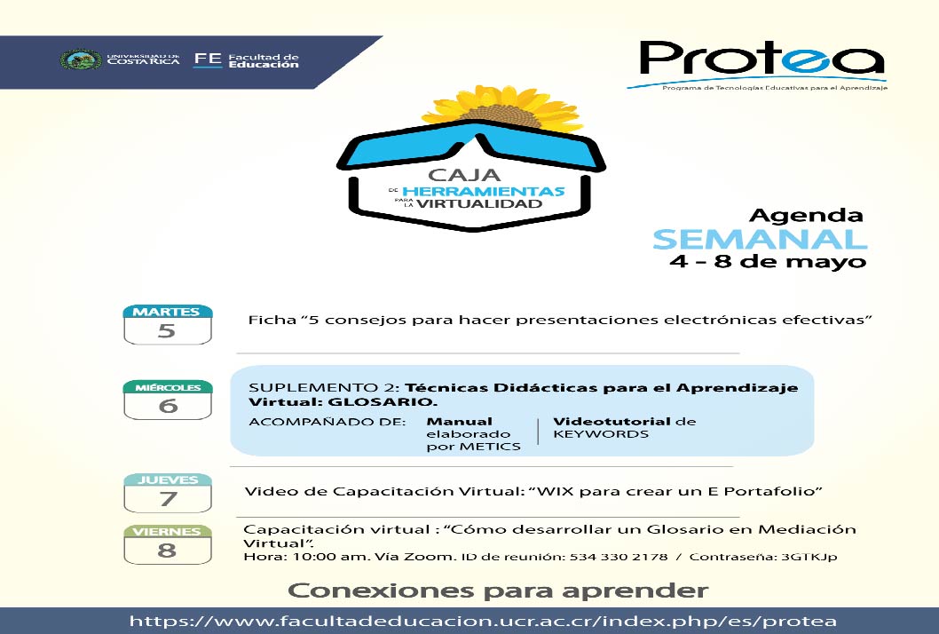  Capacitación virtual: viernes 8 de mayo, 10:00 a. m.“Cómo desarrollar un Glosario en Mediación …