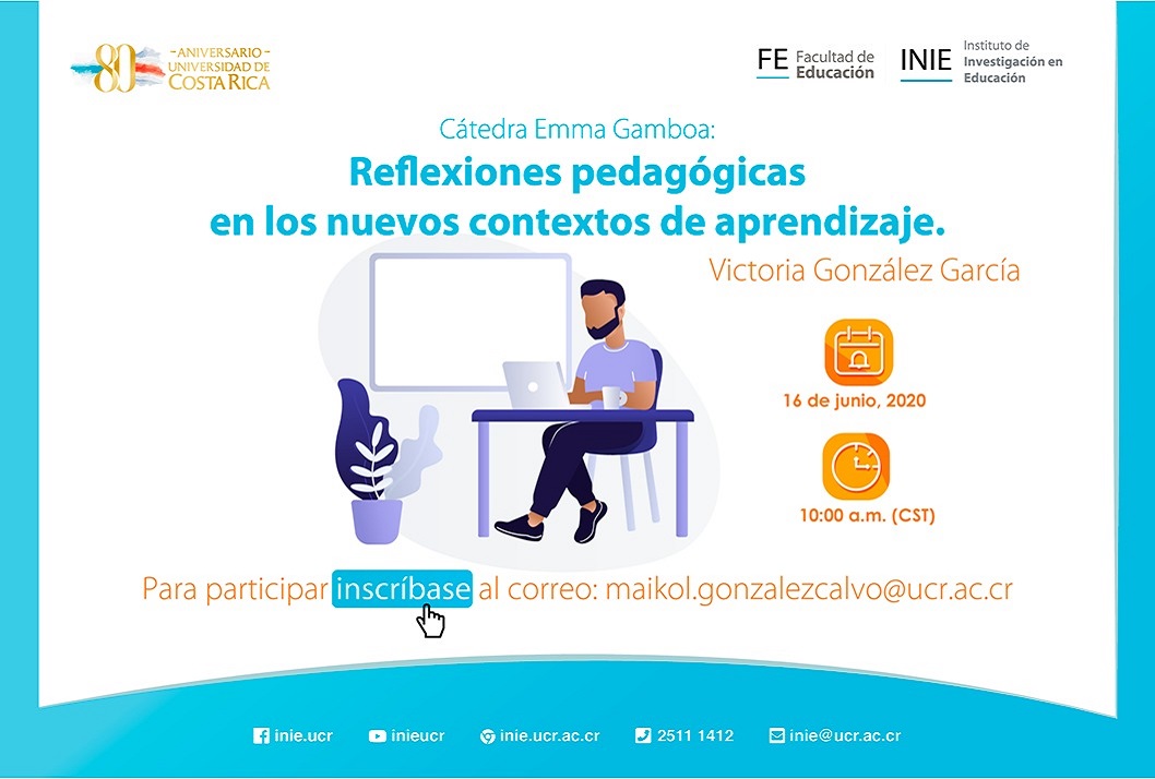  Inscripción por medio del correo electrónico: maikol.gonvftzzalezcalvo  @ucrtnww.ac.cr 