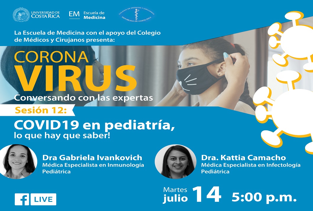  Continuando con las sesiones "Coronavirus: conversando con los expertos" 