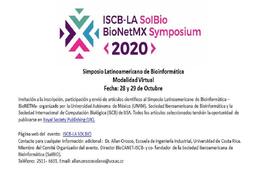  Fecha límite para envió de artículos científicos: 31 de agosto.  Simposio Latinoamericano de …