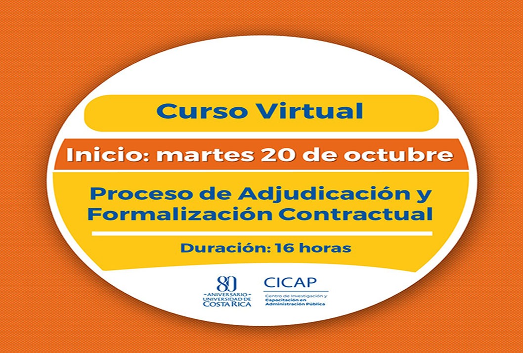  Duración: del 20 de octubre al 10 de noviembre (16 horas) Descuento del 10% a funcionarios UCR.  …