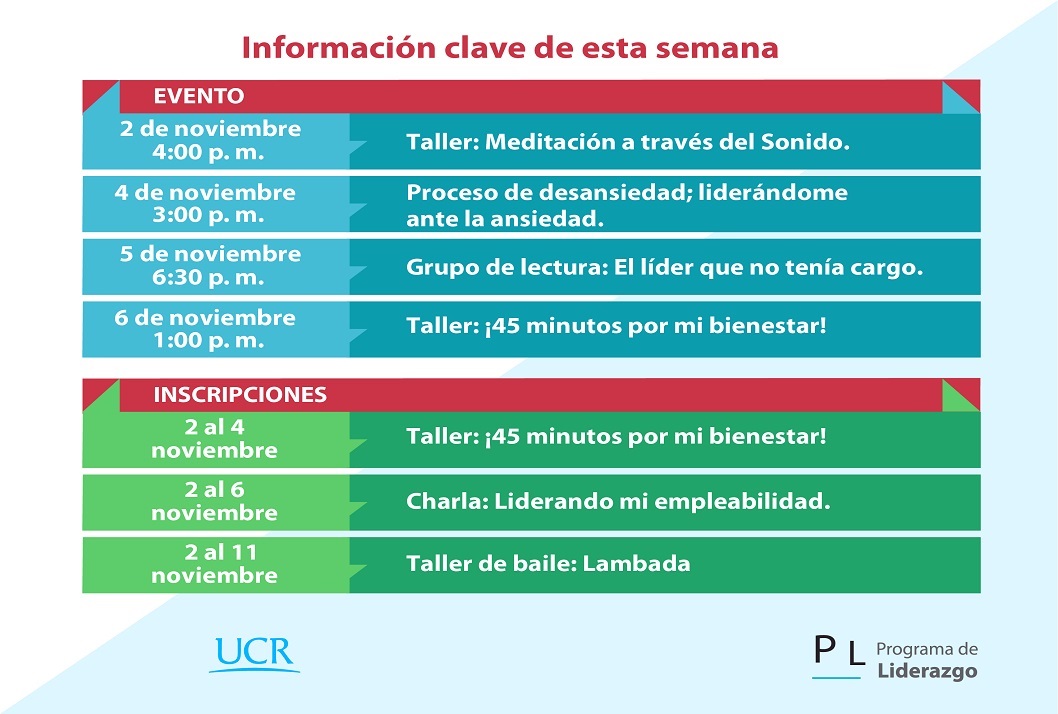  Inscripción y confirmación mediante la página web del Programa de Liderazgo, en la pestaña de …