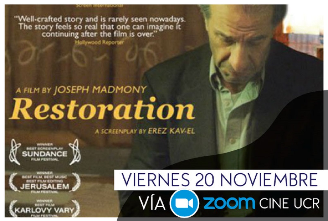  Película: Restoration.  2011.  Israel.  Drama.  Dir. Jossi Malmony. Para compartir con nosotros …