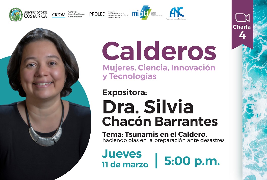  Fecha del Conversatorio: Jueves 11 de marzo, de 5:00 a  6:00 p. m.  
