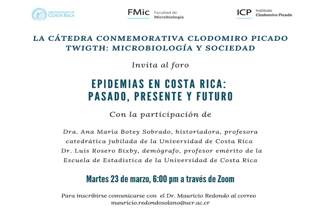  Fecha del Foro: Martes 23 de marzo, 6:00 p. m. Vía Zoom 