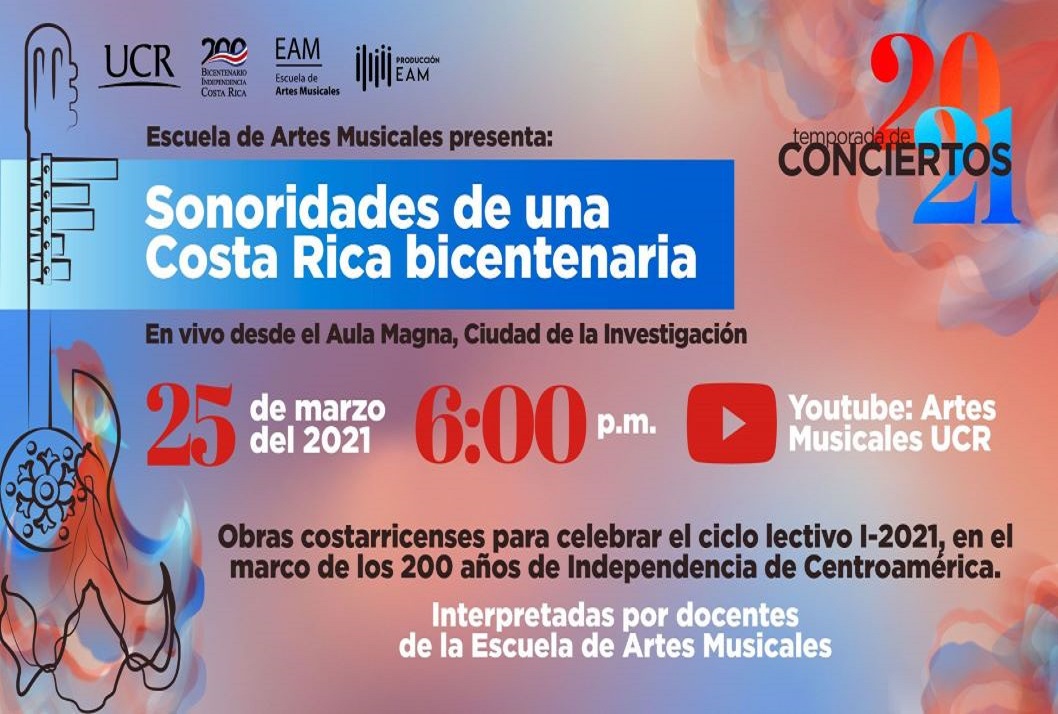  La Escuela de Artes Musicales le invita a celebrar el inicio del ciclo Lectivo I-2021 a través …