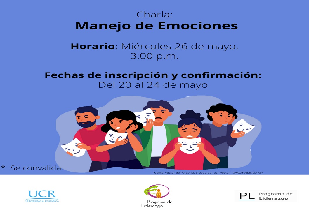  Fecha de la charla: Miércoles 26 de mayo, 3:00 p. m. 