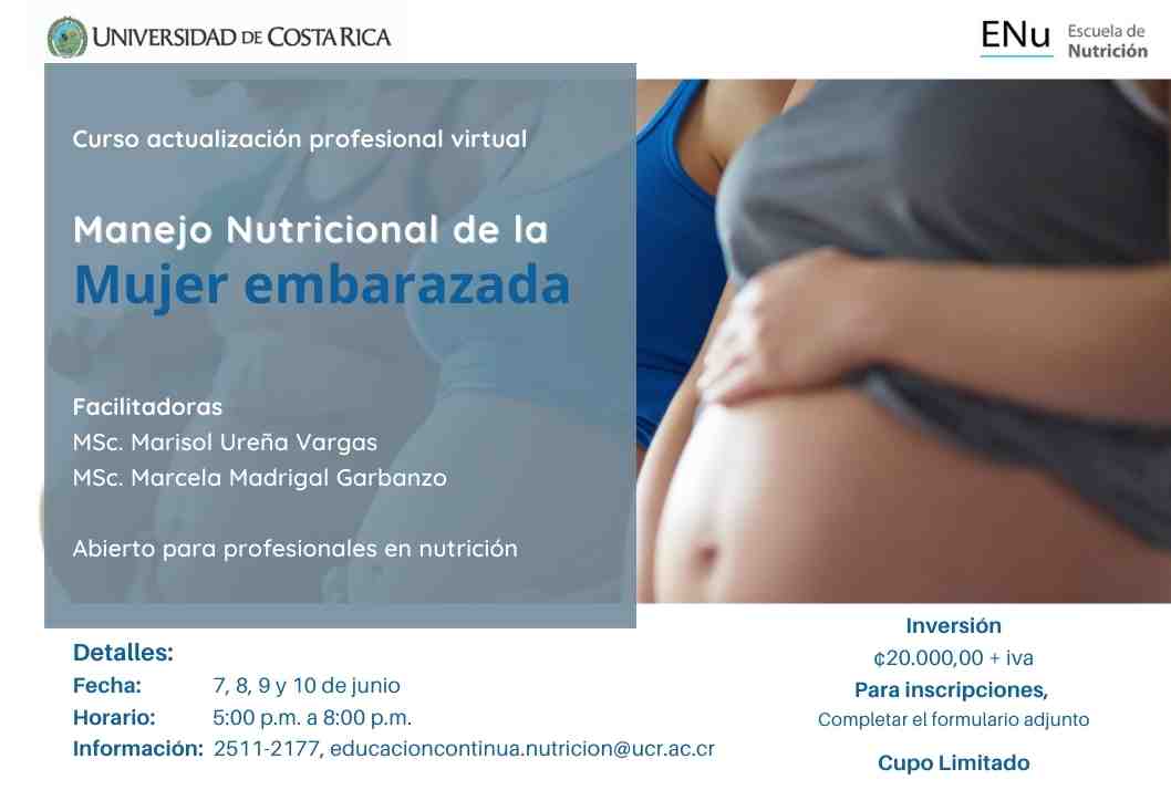 Cursos: Actualización profesional: Manejo Nutricional de la Mujer Embarazada Pasos para la inscripción:Realizar el pago correspondiente utilizando el siguiente …