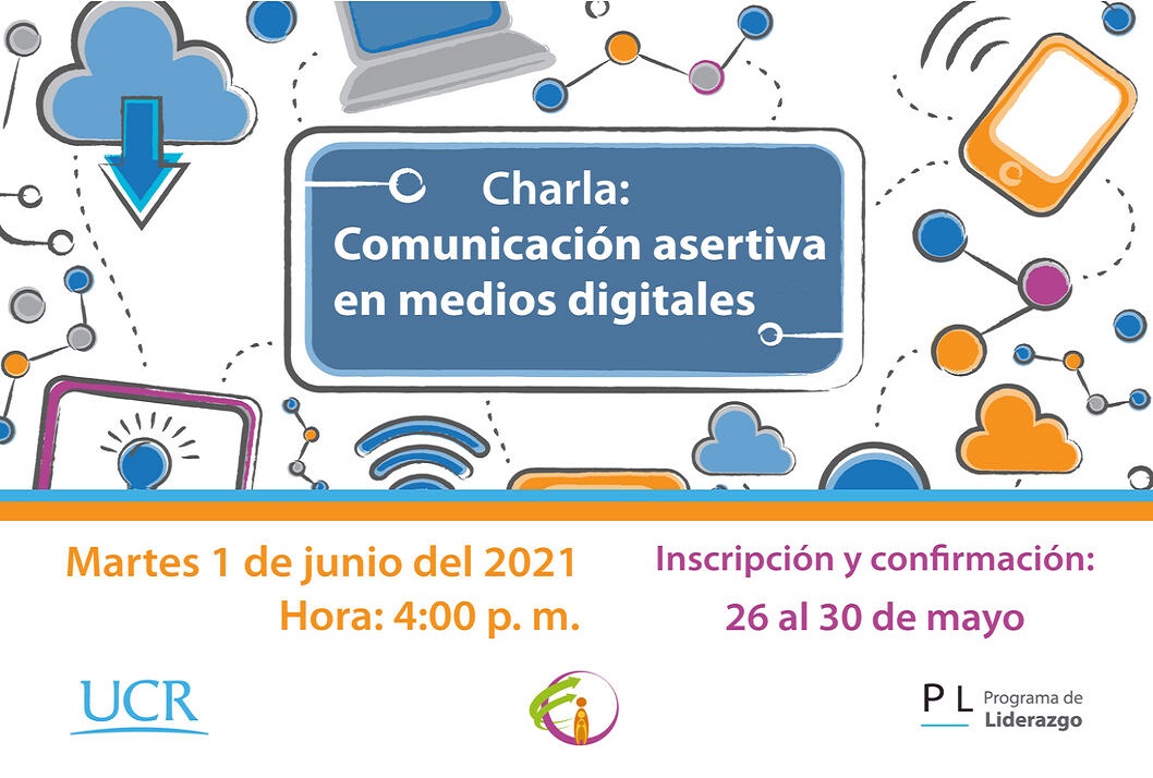  Fecha de la charla: Martes 1 de junio, 4:00 p. m.   