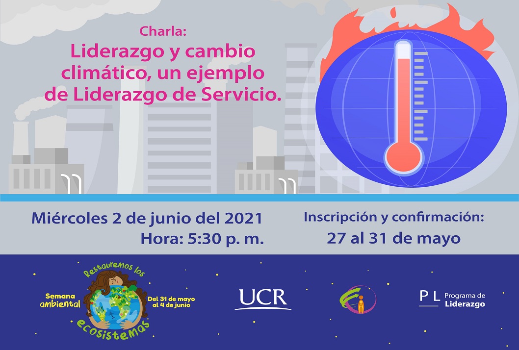  Fecha de la charla: Miércoles 2 de junio, 5:30 p. m. 