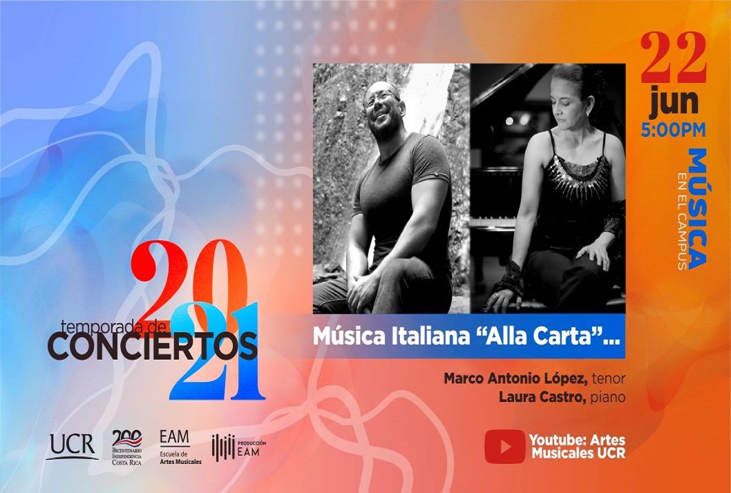  Música Italiana “Alla Carta" es una propuesta musical que busca, por medio de obras no tan …