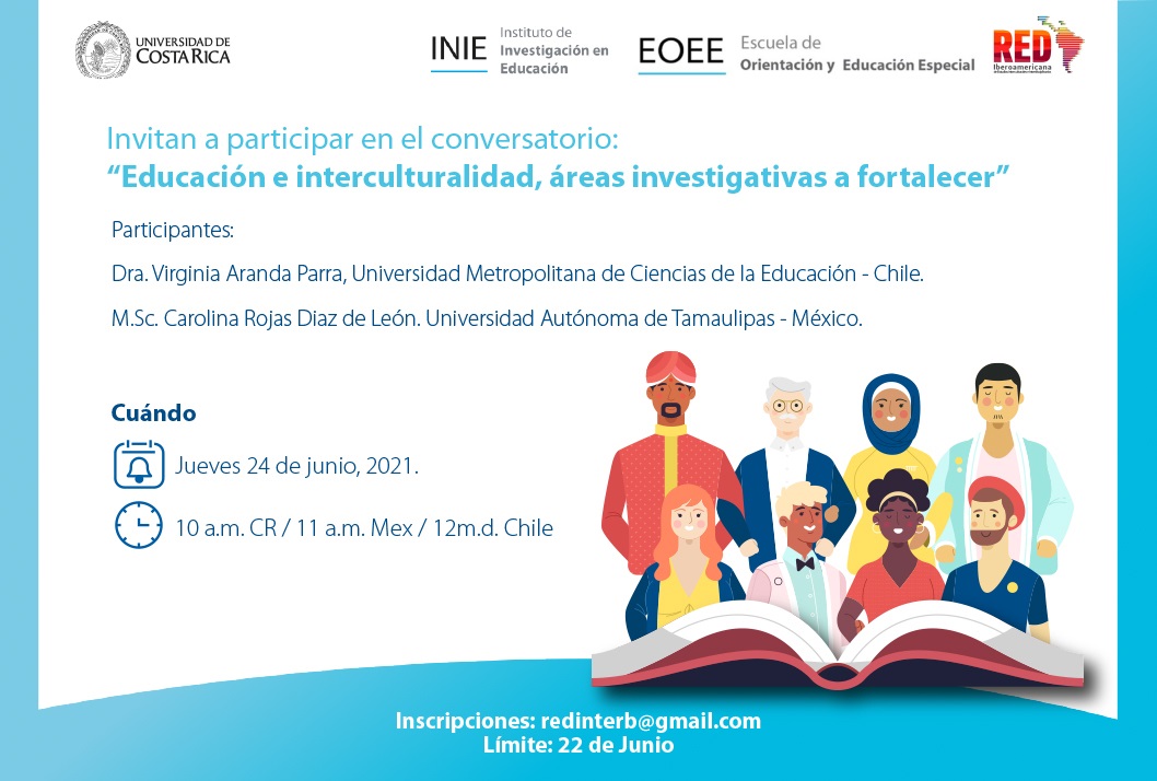  Fecha límite de inscripción: 22 de junio por medio del correo electrónico: redinterb@gmail.com 