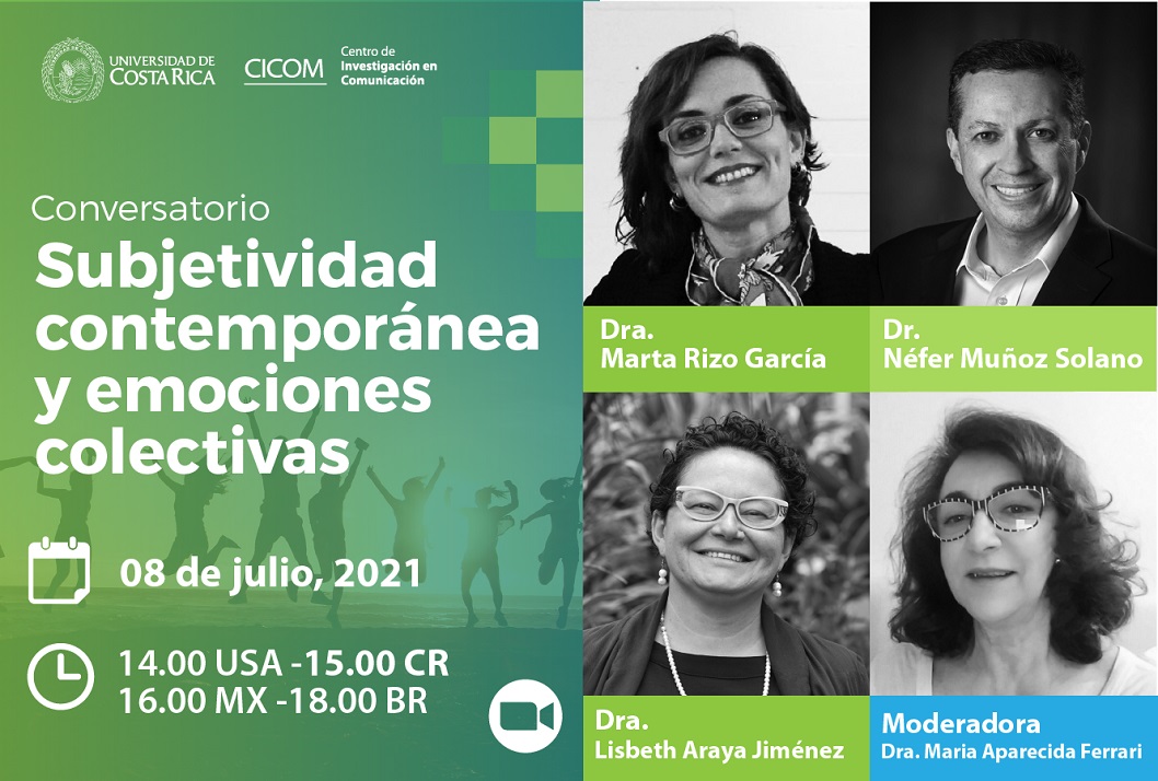  Fecha del conversatorio: Jueves 8 de julio, 3:00 p. m. (Hora Costa Rica)   