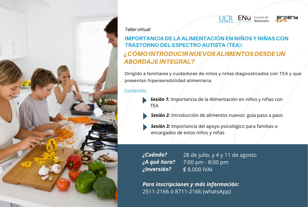  El taller se llevará a cabo los días 28 de julio, 4 y 11 de agosto, de 7:00 a 8:00 p. m. Sesión …