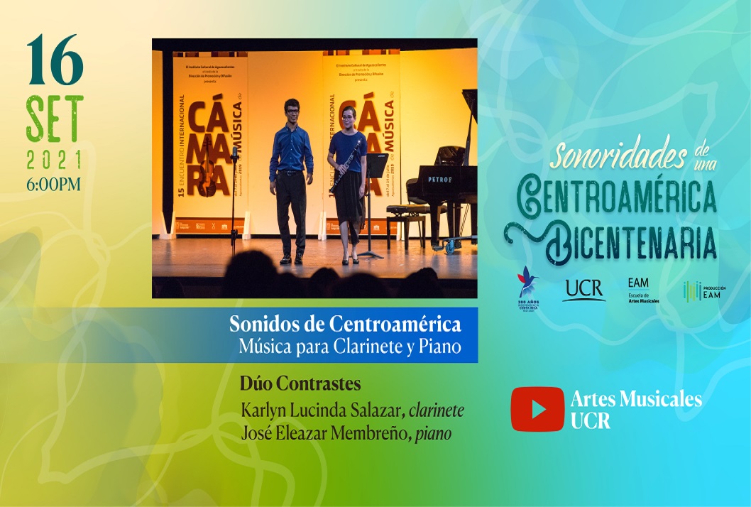  En este concierto de la temporada "Sonoridades de una Centroamérica Bicentenaria", …