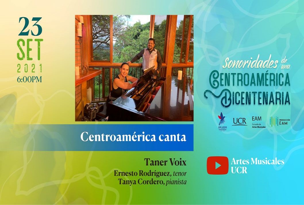  El dúo Taner Voix nos presenta un recital de canciones de compositores centroamericanos en …