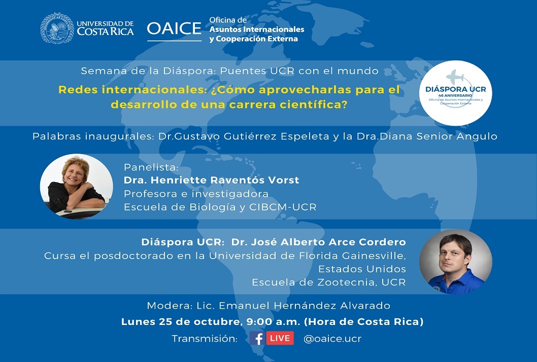  Palabras inaugurales: Dr. Gustavo Gutiérrez Espeleta y la Dra. Diana Senior Angulo 