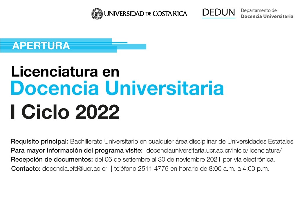  Requisito principal: Bachillerato Universitario en cualquier área disciplinar de Universidades …