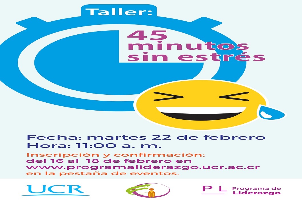  Fecha del taller: martes 22 de febrero, 11:00 a. m. 