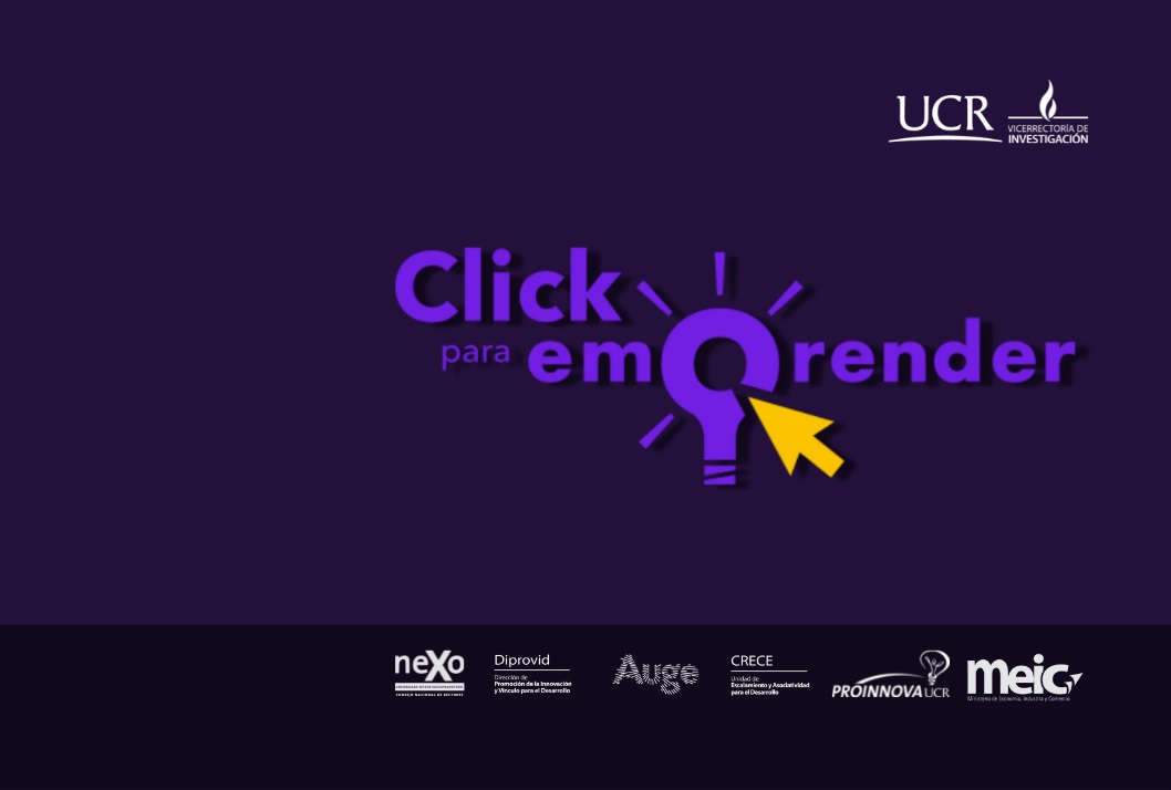  Click para Emprender es organizado por la Dirección de Promoción de la Innovación y Vínculo para …