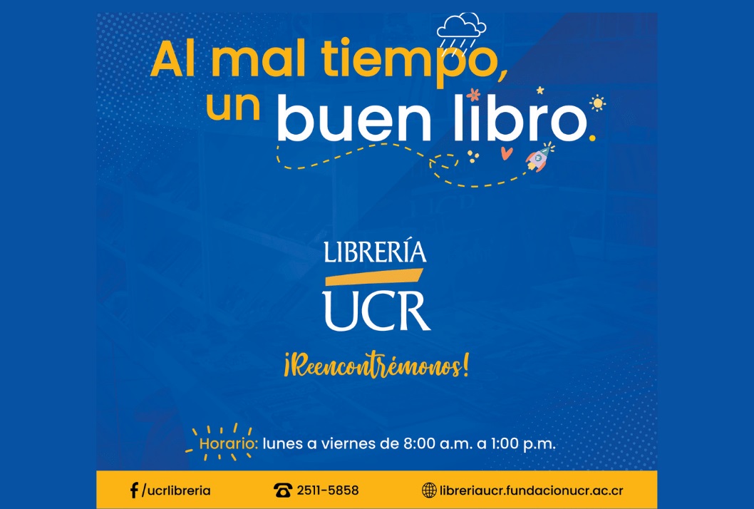  ¡Reencontrémonos! Los esperamos en Librería UCR, con nuevo horario de lunes a viernes de 8:00 a. …