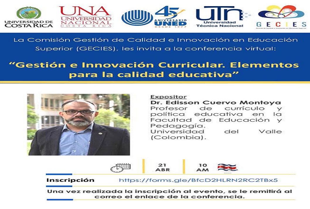  Para participar en la conferencia  requiere inscribirse en el siguiente enlace: …