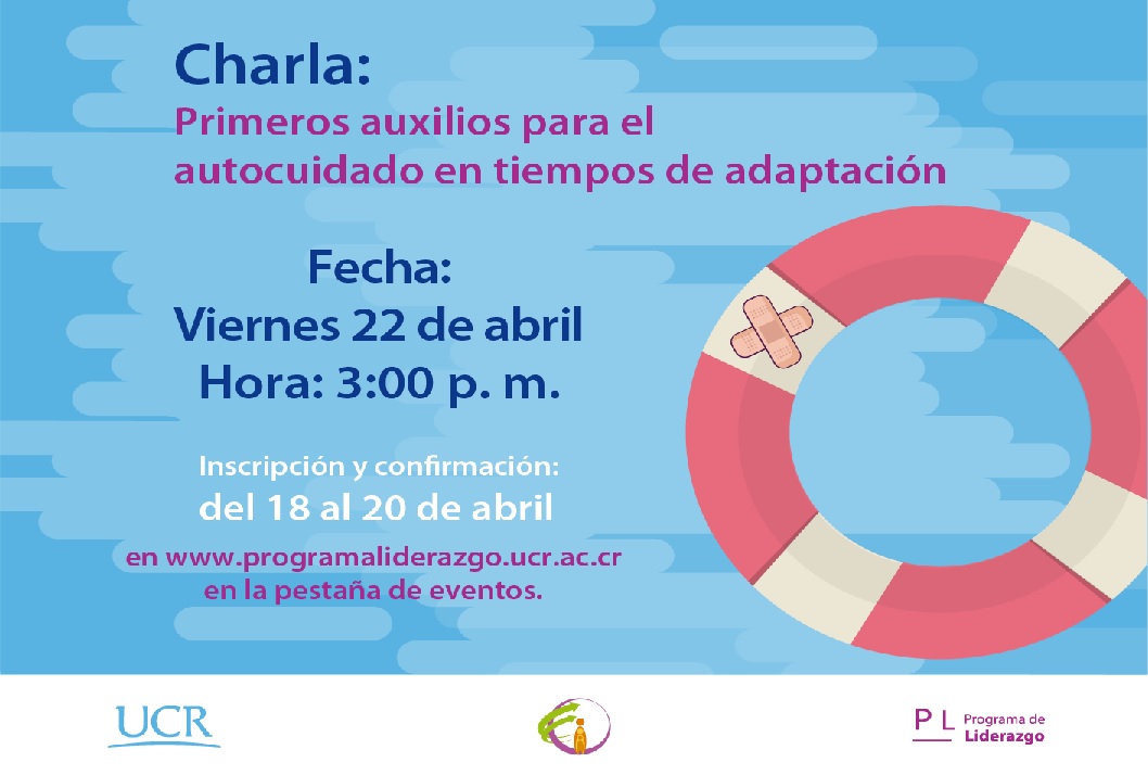  Fecha de la charla: Viernes 22 de abril, 3:00 p. m. 