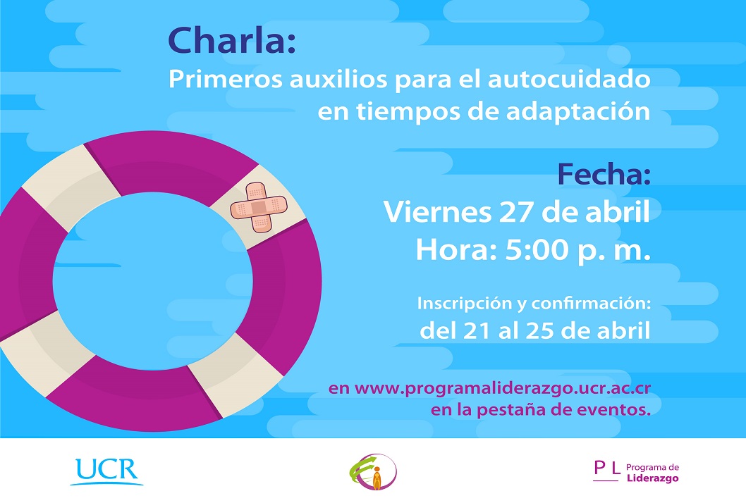  Fecha de la charla: Viernes 27 de abril, 5:00 p. m. 