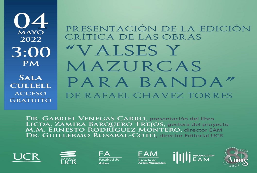  En la presentación de la edición crítica de estas obras participarán: Dr. Gabriel Venegas Carro, …